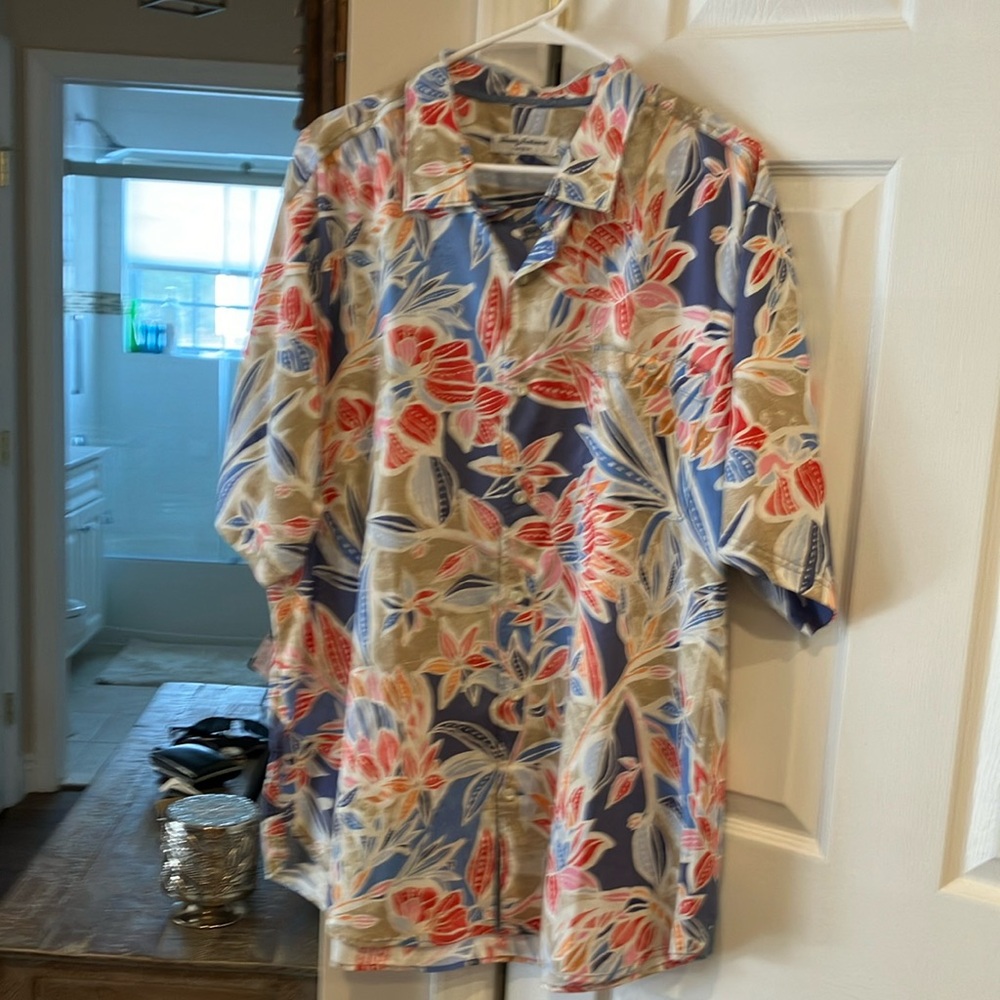 Floral Button-Up Shirt